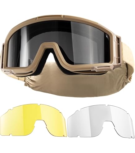 thumbnail image 2 of Face Shield LEJUNJIE Tactical Mich 2000 Fast Helmet With Clear Riot Visor, Face Protection, Sliding Glasses For Airsoft Paintball CS Outdoor War Games Airsoft Mask 2 of 14