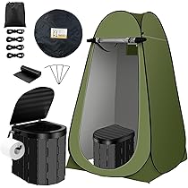 Amazon｜簡易トイレ&簡易テント災害用 トイレセット 防災セット