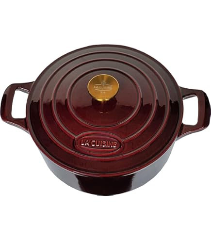 BALLARINI Bellamonte Cast Iron 5.75-qt Round Dutch Oven