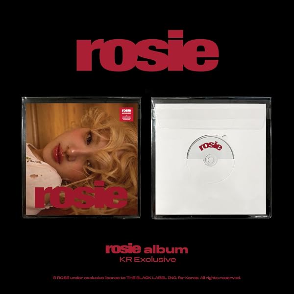 Amazon.co.jp: ROSE (ROSÉ/ロゼ) - 1st studio album [ rosie ] 韓国盤 