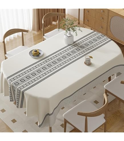Amazon｜BINGFENG テーブルクロス ビニール撥水 PU tablecloth 北欧