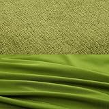 ぼん家具 【ビーズクッション Lサイズ 専用カバー】 洗えるカバー ストレッチ生地 クッションカバー 付け替え グリーン