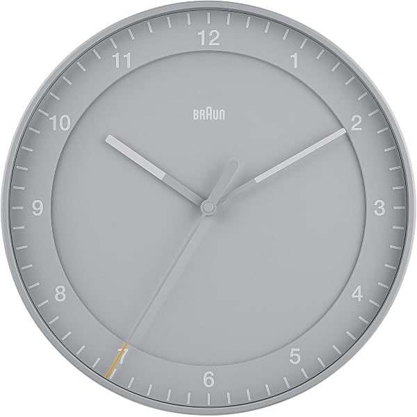 Amazon.co.jp: 【正規輸入品】 BRAUN(ブラウン) 壁掛け時計 BNC006BKBK