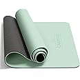 CAMBIVO Extra Thick Yoga Mat for Women Men Kids, 6mm & 8mm & 10mm, 72" Lx 24" W TPE Yoga Mats, Workout Mat with Carrying Stra