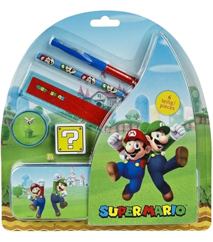 Amazon | スーパ マリオ 消しゴム ケシゴム 新 新入学 入学 三菱鉛筆