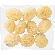 Amazon.co.jp: トイズファンの天然海綿 女性用 海外直輸入品 パフ