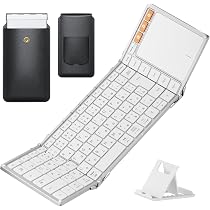 Amazon.co.jp: ProtoArc XK01 TP キーボード Bluetooth 折りたたみ式
