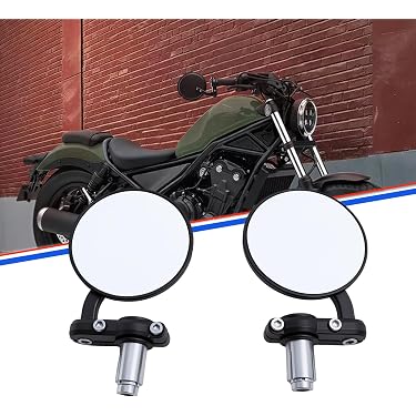 バイクミラー ブラック シルバー 円形 2個セット バイクミラー ブラック シルバー 円形 2個セット Amazon.co.jp 最新