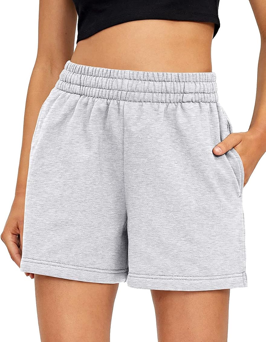 AUTOMET Womens Sweat Shorts Summer 