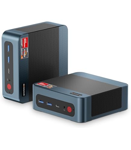 MINIS FORUM Mini PC UM680 Slim, AMD Ryzen 7 6800H CPU 8C/16T up to