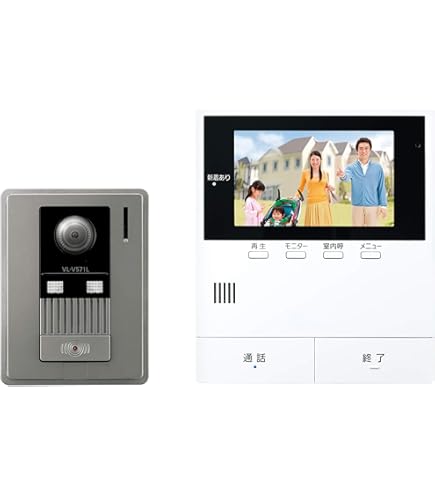 Panasonic VL-SV19K テレビドアホン 2台 Panasonic VL-SV19K テレビ