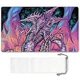 シルバーオーバーロード - ボードゲーム MTG プレイマット サイズ 23.6X13.8インチ ゲーム マウスパッド プレイマット TCG CCG対応 テーブルマット フリーバッグ