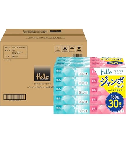 Amazon.co.jp: 【ケース販売】クレシアEF ティッシュー ハーフ50W