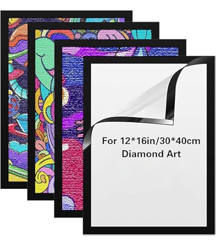 Amazon.co.jp: 4枚入り ダイヤモンドアートフレーム 30×30cm