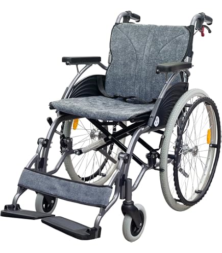 Amazon | 車椅子 軽量 折りたたみ 自走介助兼用 アルミ製 11kg TAIS