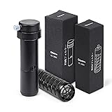 Greeshow GS-2801 浄水器 交換用内蔵、外付けフィルター 携帯浄水器 災害 濾過器 交換用カートリッジ 内蔵1個と外付け1個 ブラック