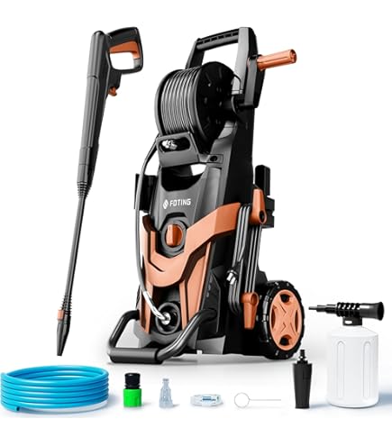KARCHER 高圧洗浄機本体 付属品多数 Amazon | COOCHEER 1600W 高圧洗浄機 最大吐出圧力13MPa 50Hz