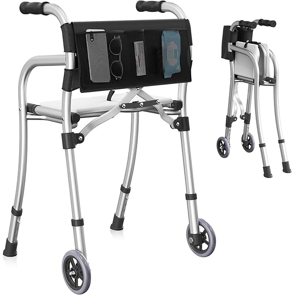 Amazon | RAKU 歩行器 前腕支持台型歩行車 歩行補助器 固定・交互2way