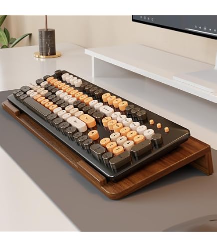 Amazon.co.jp: KASDON MacモデルMagic Keyboard用スタンド 北米胡桃の