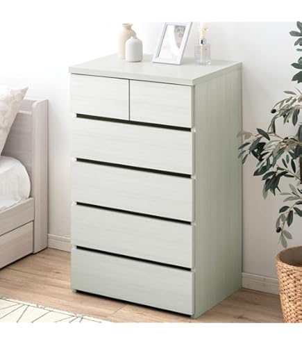 クロシオ シャイン ハイチェスト ホワイト 幅60cm 鏡面 洋服タンス Amazon.co.jp: クロシオ シャイン ハイチェスト ホワイト 幅60cm 鏡面