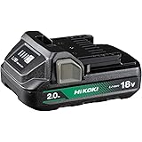HiKOKI(ハイコーキ) iKOKI 18V 2.0Ah 薄型リチウムイオン電池 残量表示ランプ付き 冷温庫 UL18DC UL18DD UL18DBA対応 BSL1820M 0037-7795