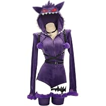 zaza コスチュームパーティー　800% パープル　大シクレ　仮面付き Amazon.co.jp: [Miccostumes] レディース 大人 アニメ ゲーム かわいい