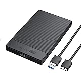 SAN ZANG MASTER 2.5インチ HDD ケース USB 3.0接続 UASP対応 5Gbps高速転送 HDD外付けケース 2.5インチ SSDケース 4TB容量対応 ハードディスクケース 工具不要 バックアップ 9.5mm/7mm SA