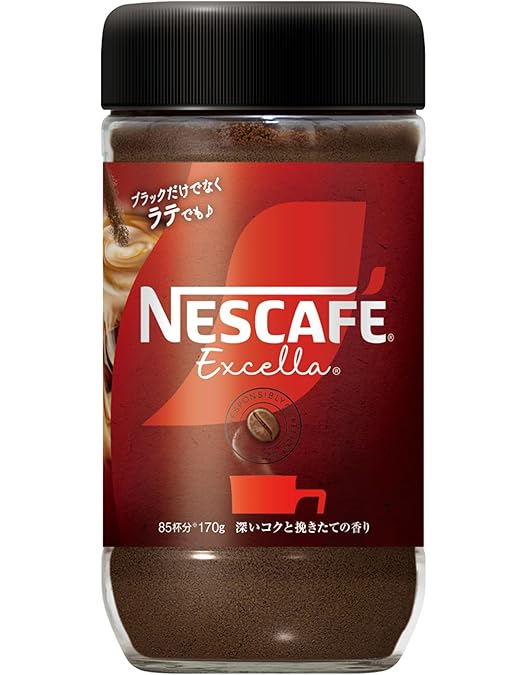 Amazon.co.jp: ネスカフェ エクセラ 115g,瓶,57杯分,ブラック