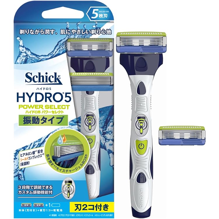 Amazon.co.jp: Schick(シック) シック 5枚刃 ハイドロ5 パワーセレクト