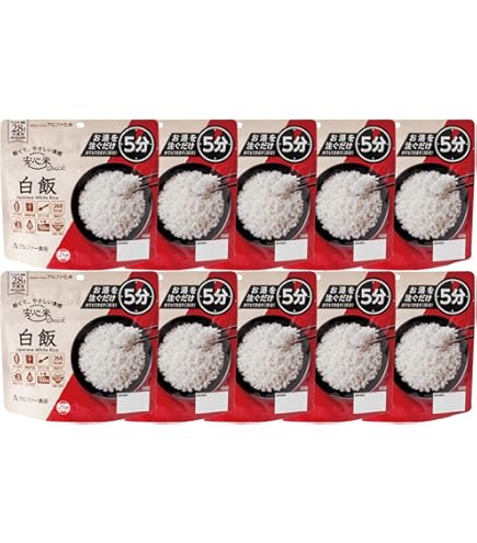 Amazon | アルファー食品 孤高のキャンプ飯(70g×8袋) ×6セット