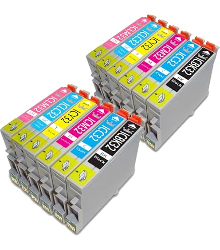 Amazon.co.jp: PM-A890 Ink Epson Printer IC32 6 Color Set