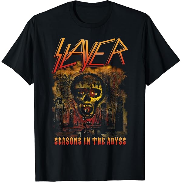 Amazon | Slayer South Of Heaven Skull Tシャツ | Tシャツ