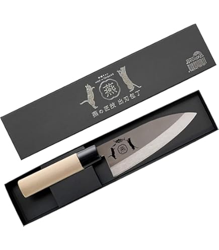 Amazon｜佐竹産業 包丁 出刃包丁 日本製 155mm 濃州正宗作 白木