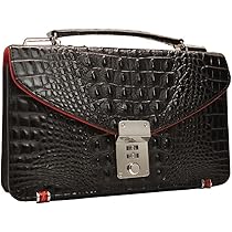 Amazon | [RED SMITH]牛革・クロコダイル型押し・セカンドバッグ・2in1 