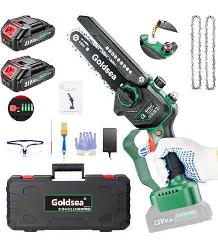 Amazon | ハイパワー充電式ハンディーソー SC-5802 21V 4000mAh