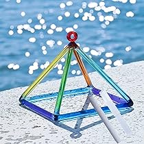 ピラミッド　ガラス製　瞑想　ヒーリング Amazon.co.jp: GUSGL ピラミッド瞑想、瞑想用ピラミッド