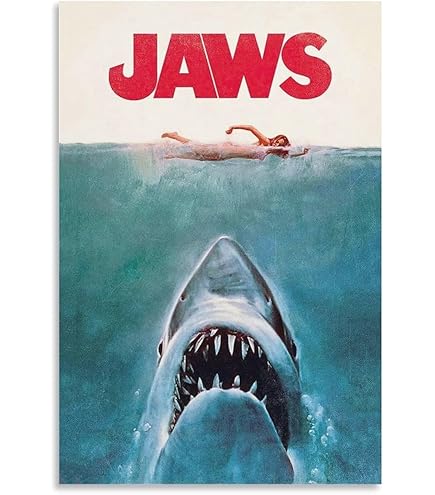 Amazon.co.jp: 映画ポスター ジョーズ JAWS 24×36インチ (61×91.5cm