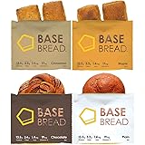 BASE BREAD ベースブレッド 4種 (プレーン4袋・チョコレート4袋・メープル4袋・シナモン4袋) 16袋セット 完全食 完全栄養食 食物繊維
