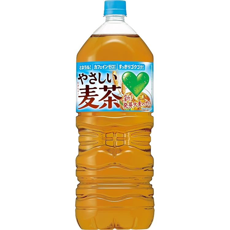 Amazon.co.jp: サントリー グリーンダカラ やさしい麦茶 お茶 麦茶