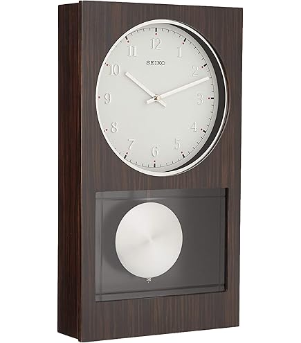 Amazon.co.jp: セイコー モダンデコ 壁掛け時計 振り子とデュアル