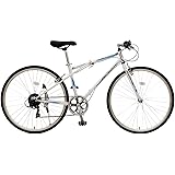 チャリンクス クロスバイク 折りたたみ自転車 約14kg ベルーガ シマノ6段変速 700X28C