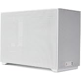 SSUPD Meshroom D Mini-ITX SFF PC Case 15L Full-Mesh Panel Tool-Free Access Supports RTX 5090 GPUs White