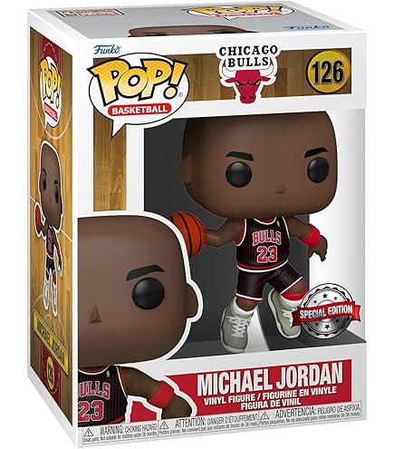 FUNKO POP! マイケル　ジョーダン　シカゴブルズ　4体セット Amazon.co.jp: マイケル・ジョーダン #45 (シカゴブルズ) NBA