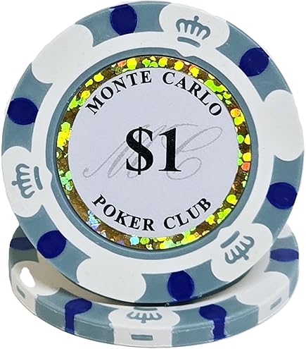 Amazon | モンテカルロ カジノチップ ポーカーチップ バカラチップ