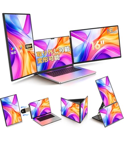 Amazon.co.jp: Laptomo ノートパソコンデュアルモニター 拡張