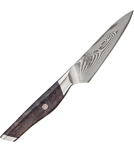 MIYABI 6000MCT 小刀 90mm ペティナイフ Amazon｜MIYABI ミヤビ 「 6000MCT 小刀 90mm 日本製 」 多層鋼 槌目