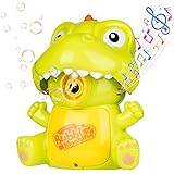 Talent Star シャボン玉 バブルマシン 恐竜シャボン玉製造機 子供バブルマシーン 音楽付き 手動・自動式シャボン カメラ型シャボン玉おもちゃ 子供 プレゼント 外遊 ピクニック キャンプ 誕生日プレゼント