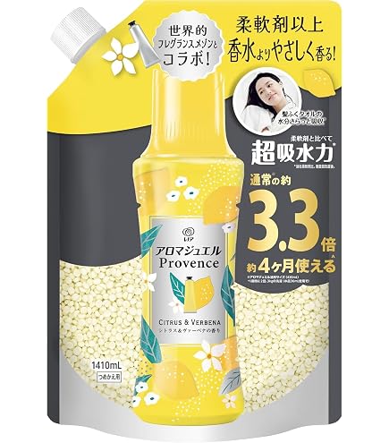 Amazon | 【総量1825ml】 アロマ ジュエル シトラス & ヴァーベナ 詰