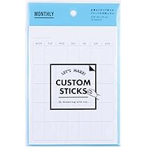 Amazon.co.jp: グリーティングライフ カスタムスティックス 月間