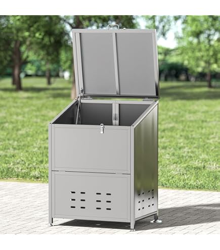 Amazon | 四国化成 ゴミ ストッカー AP4型（間口900・奥行500） GSAP4